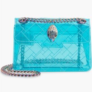 Kurt Keiger London Rainbow Shop Mini Kensington Transparent Shoulder Bag